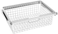 Rubbermaid Configuraties Schuifmand voor Kastlade Organisatie, Stevige Slide Out Mand, Titanium