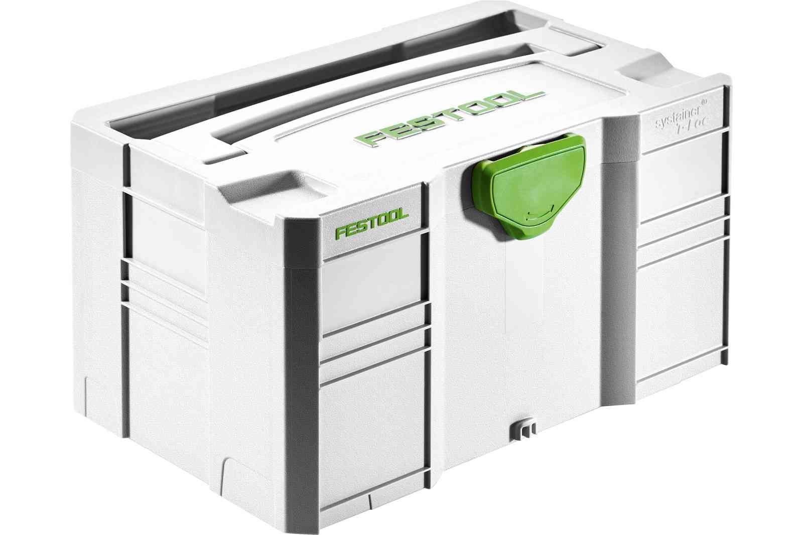 Festool SYS-Mini 3 TL Systainer - 202544 - Silver Plastic Tool Storage Box
