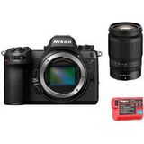 Nikon Hybride Camera Z6 III + Z 24-200mm f/6.3-4 Noir + Kingma 2400mAh Pile (Nikon EN-EL15)