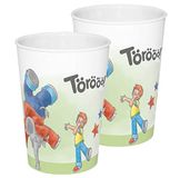 Drinkbeker Benjamin Drinkbeker bloemetjes set van 2 330ml