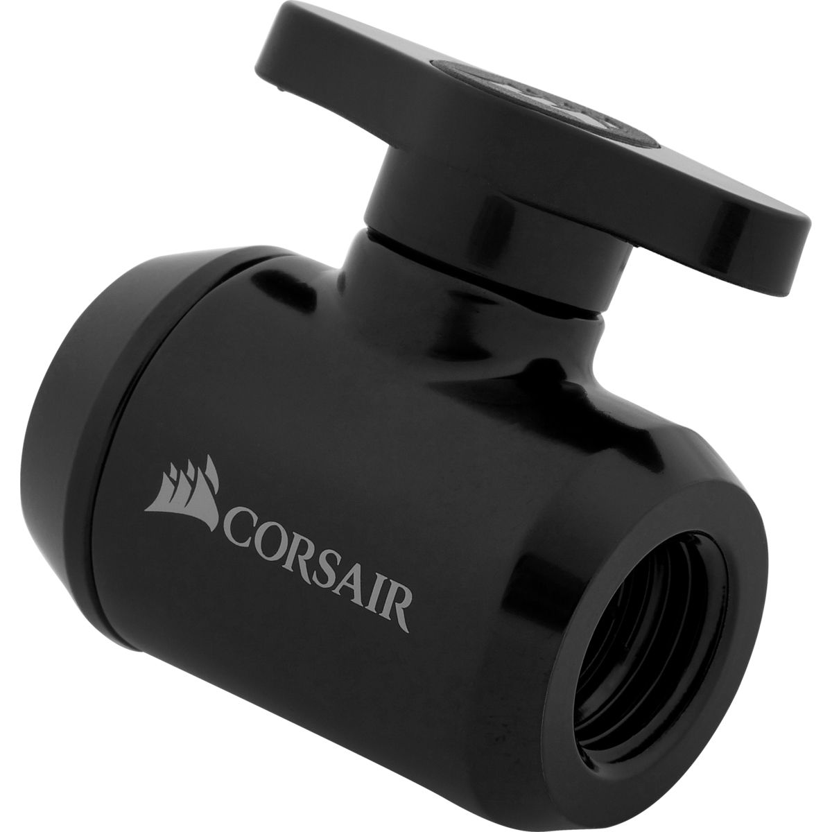 Corsair CX-9055019-WW Fitting - Black, Brass - 1/4"