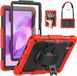 Selected by GSMpunt.nl Hoes met ingebouwde Screenprotector Geschikt voor Lenovo Idea Tab / K11 Gen 2 | Rood