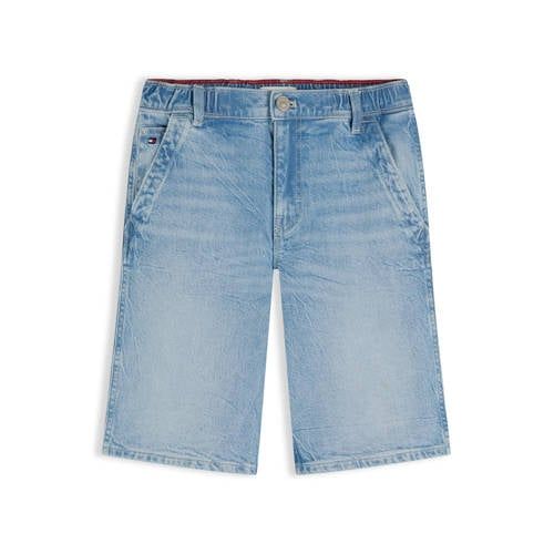 Tommy Hilfiger Sailor baggy denim short - lichtblauw