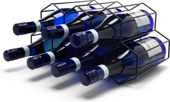 Leopold Vienna Hexagon wijnrek voor 7 flessen