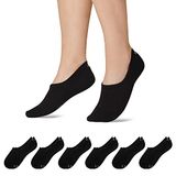 SNOCKS Enkelsokken - Sneakersokken Dames - Sneakersokken Heren - Footies Dames - Biologisch Katoen - Duurzaam Cadeau - 6 Stuks