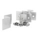Offgridtec 38 mm aluminium Z-houder met roestvrijstalen schroeven, set van 4