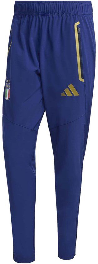 Adidas Sport Figc Tt Pnt Broek - Lichtblauw - Mannen - Polyester - Maat L