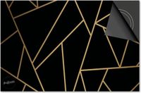 Dietrix Inductie beschermer 71x52 - Hexagon - Moza?ek?ek Goud