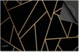 Dietrix Inductie beschermer 71x52 - Hexagon - Moza?ek?ek Goud