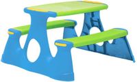 vidaXL Picknickbank voor kinderen 89,5x84,5x48 cm polypropeen