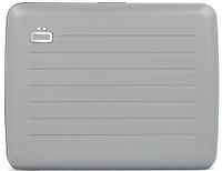 Ogon Designs Stockholm V2 Large Creditcardhouder – Dames en Heren – Aluminium Wallet met RFID Bescherming, Extra Geldvak & Waterbestendige Sluiting – Steen Grijs