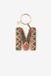 Sissy-Boy - Donkergroene bag charm letter M