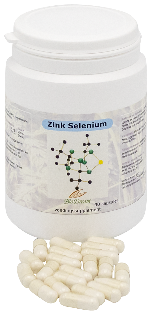 Biodream Zink Selenium Capsules 90st