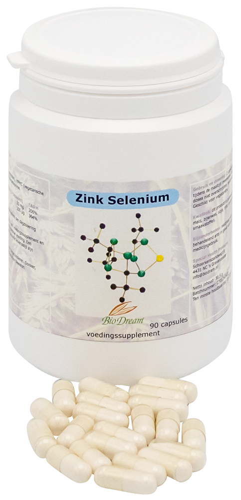 Biodream Zink Selenium Capsules 90st