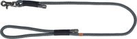 Trixie Soft Rope Hondenriem Zwart / Grijs