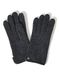 Roeckl Vingerhandschoenen 'FELTED WOOL' grijs / antraciet / basaltgrijs / rookgrijs / donkergrijs / grijs gemêleerd