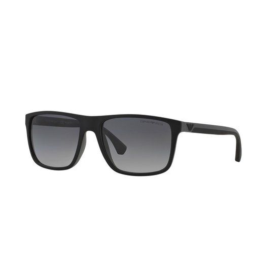 Emporio Armani Polarized Sunglasses EA4033 - Grey/Black