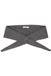 b.young BYVICARVIO SCARF Dames Foulard Gris chiné Mélangé Polyester Uni Foulard triangulaire Automne/Hiver