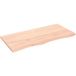 Maison Exclusive - Plateau 100x50x2 cm Bois de chêne massif non traité