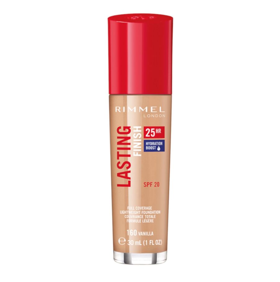 Rimmel Lasting Finish 25H Foundation - 160 Vanilla - 30ml