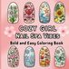 Cozy Nail Spa Vibes: Bold & Easy Coloring Book for Adults and Teens