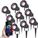 HOFTRONIC SMART HOFTRONIC 9x Sydney Smart Prikspots Zwart RGBWW IP65 5,5W