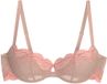 Triumph Comfort Glam Balconette BH met beugel Sand Gebloemd