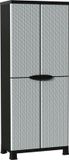 vidaXL Opbergkast 68x39x171,5 cm rattan ontwerp