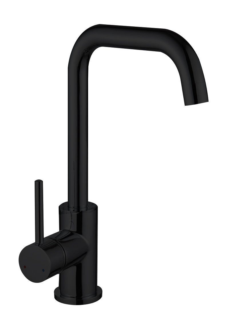 Best Design Sort keukenkraan 32 cm mat zwart