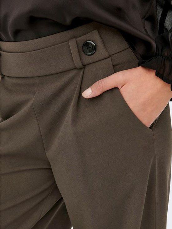 JACQUELINE de YONG Jdygeggo - Broek - Vrouwen - Bruin - Maat L