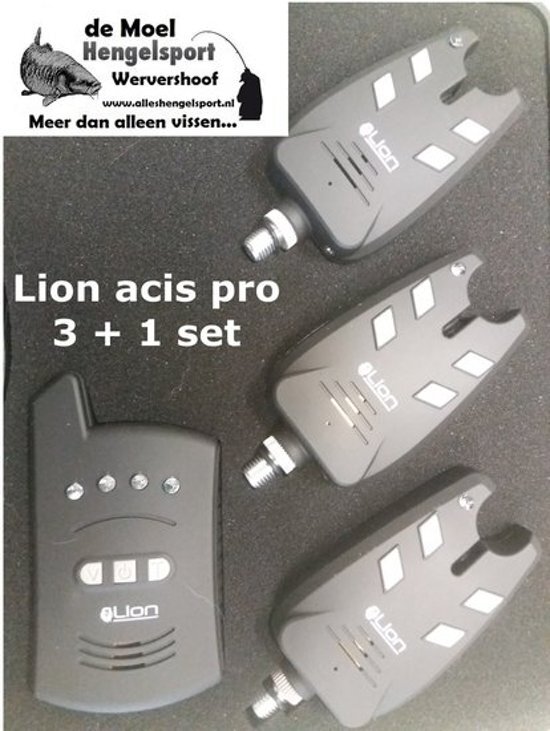 Lion Sports lion acis pro wireless bite alarm 3+1