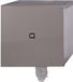 Panda - Qbicline poetsrolhouder Rvs midi