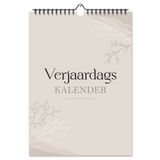 Fyllbooks Verjaardagskalender Beige