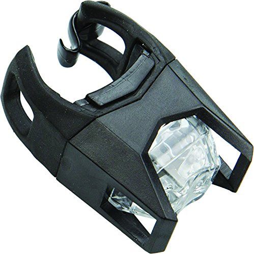 ON BIKE Voorlicht fiets twee witte leds bevestiging aan het frame