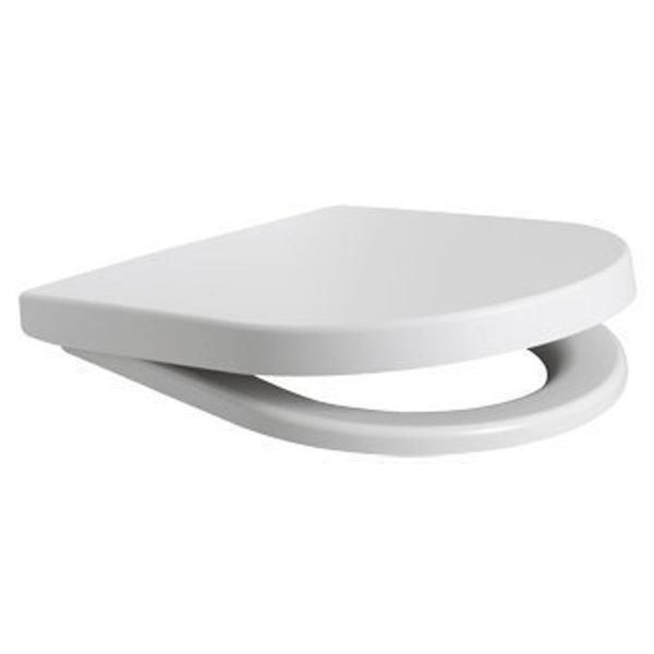 Plieger Kansas toiletzitting met softclose mat wit 0271064