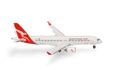Herpa Modelvliegtuig Airbus A220-300 - VH-X4B "Koala" QantasLink, miniatuur in schaal 1:500, verzamelbaar, model zonder standaard, metaal