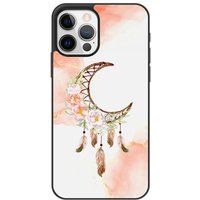 Apple iPhone 12 Dreamcatcher lune Verstevigd hoesje met sublimatie bedrukking