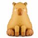 PartyDeco Folieballon Capibara 63 x 80 cm Beige/Geel