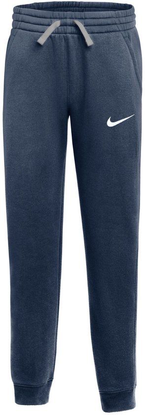 Nike Team Broek Kinderen Park 26 Fleece Donkerblauw - Maat XS