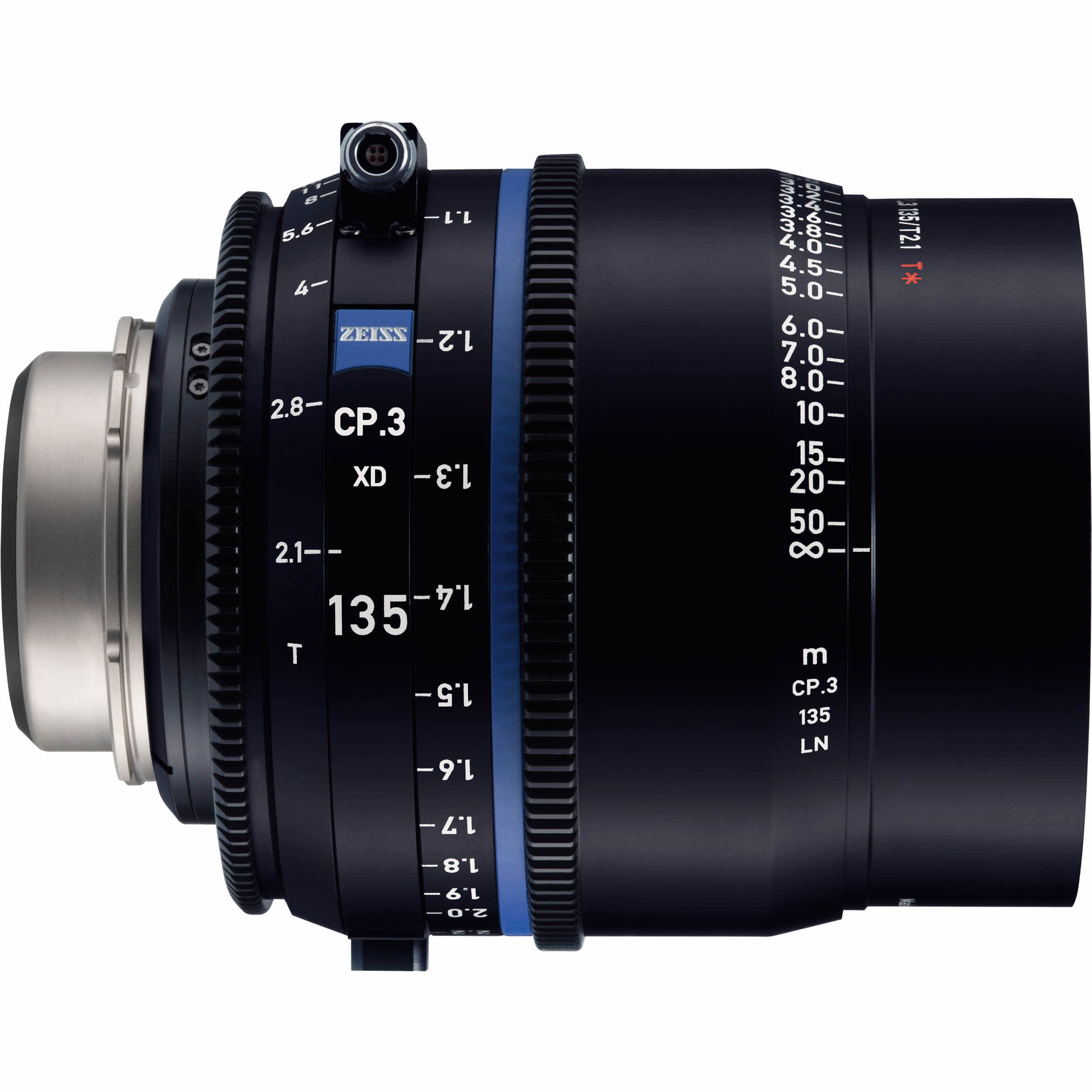 Zeiss Compact Prime CP.3 135mm T2.1 PL Mount Lens