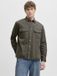 JACK&JONES JJETRAVIS SHIRT LS NOOS Heren Overhemd M Dusty Olive Katoen