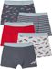 Vertbaudet Set van 5 boxershorts auto F1