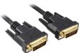 PremiumCord DVI-D (M)/DVI-D (M), 5m DVI kabel Zwart