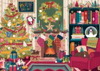 Pieces & Peace Puzzle Cheminée de Noël - 2000 Pièces