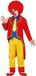 Fiestas Guirca Clown Herenkostuum Rood/Geel Mt 52-54