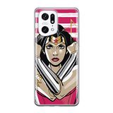 ERT GROUP mobiel telefoonhoesje voor Oppo FIND X5 PRO origineel en officieel erkend DC patroon Wonder Woman 003