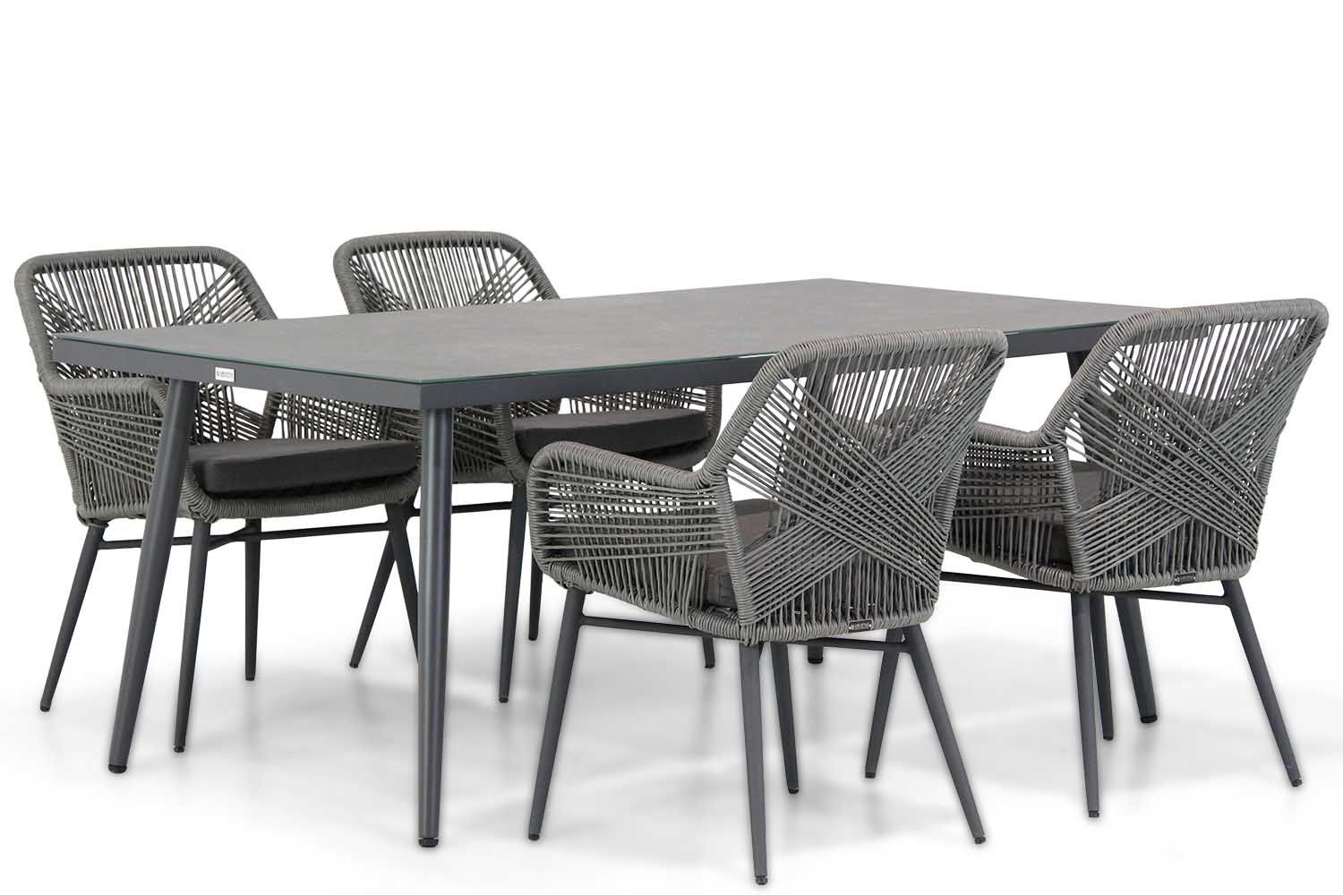 Lifestyle Garden Furniture Lifestyle Advance/Sophia 180 cm dining tuinset 5-delig
