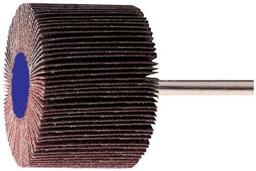 Promat/Tecwerk Lamellenslijpstift d.40xH20mm korreling 120 korund schacht-d. 6 mm