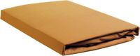Ambiante Katoen Splittopper Hoeslaken 140x200 Oker