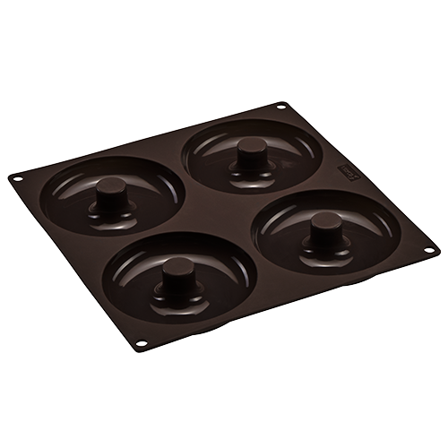 Lurch 85088 Bakvorm - Silicone - Bruin - 26x26cm